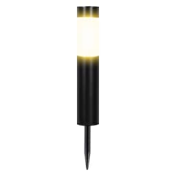 Solar Garden Pathway Lights Outdoor LED Lighting Ground Plug Bollard Light for Patio Gardens Pathways Lawn Yard