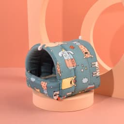 Cute Hamster Nest Small Animal Sleeping Bed Winter Warming Pad Ferret Hanging Cage Guinea Pig Hammock Pet Accessories