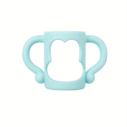 Silicone Bottle Handle For Narrow Baby Bottles, Easy Grip Handle, Can Accommodate Most Bottles - BPA-free Soft Silicone