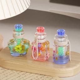 Small Bottle Pendant Silicone Mold Epoxy Resin Molds DIYs Heart Wishing