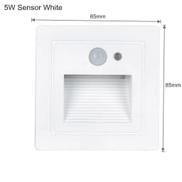 Sensor 5W Waterproof Wall Lamps IP65 Stairs Light Operated For Room Hallway Pathway Toilet Night Security AC110V 220V