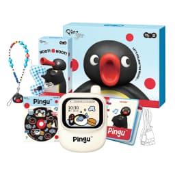 Martube New Pingu Smart Screen Electronic Toy Anime Peripheral Gift Pingu Phone Decor Ornaments Toy Girls Holiday Birthday Gifts