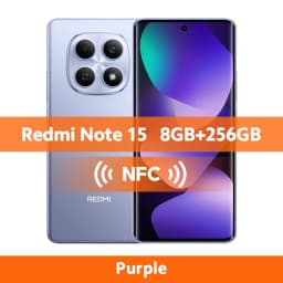 Global Version Xiaomi Redmi Note 15 4G 128GB / 256GB RAM Smartphone 6.77" AMOLED 108MP Camera MTK Helio G100-Ultra 33W 6000mAh