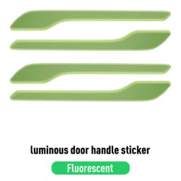Protector Sticker Door Handle Cover Auto Styling Accessorie Car Sticker 2022 Luminous Handle Kit For Tesla Model 3 Model Y