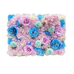 1pcs Artificial Flower Wall Wedding Background Decoration Lawn Pillar Road Lead Flower Arch Silk Rose Hydrangea White Flower