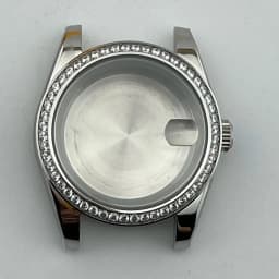 36mm/39mm Rose Gold Case Diamonds Bezel Sapphire Mod Parts NH34 NH35 NH36 NH38 NH39 NH70 NH72 ETA2824 PT5000 Movement