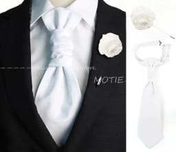 Newest Men's Soild Color Tie Brooch Set Red Ajustable NeckTie Luxury Gemstone Brooch Classic Suit Tuxedo Groom Wedding Accessory