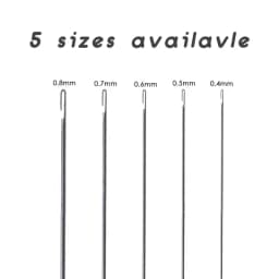 5pcs/lot Super Long Stainless Steel Beading Needles Easy Jewelry Making Tools Beading Pins for Beading DIY Jewelry Making 27CM