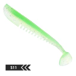 MEREDITH Awaruna Fishing Lures 8cm 9.5cm 13cm Artificial Baits Wobblers Soft Lures Shad Carp Silicone Fishing Soft Baits Tackle