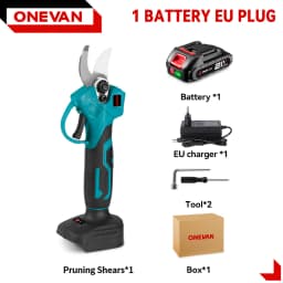 Brushless 30mm Electric Pruner Shear Electric Scissors Cordless Fruit Tree Bonsai Pruning Garden Tool For Makita 18V Battery Pin