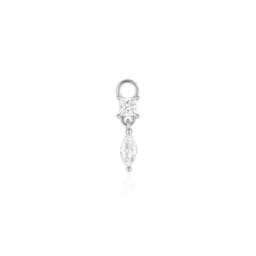 AIDE 1 Piece 925 Sterling Silver Spare Parts Chains Part For Stud Earring Piercing Hoops Drop Earring Women Fine Jewelry Gift
