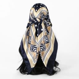 Plain Silk 90 Square Scarf Satin Headband For Muslim Woman Printed Hijabs Wraps Fashion Headscarf Casual Turban Female Bandbana