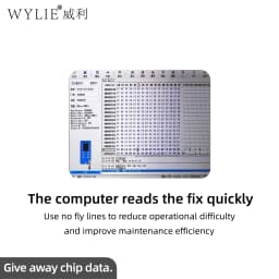 WYLIE iPad Chip Programmer - Fix iPad No Charging, Current, Icon & 15V Switching Issues, No Fly Lines for Quick Repair Tools