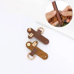 Replacement Genuine Leather Strap Punch-free Shoulder Strap Transformation Buckle Conversion Hang Buckle for Longchamp