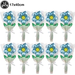 10pcs Mini Rose Flower Balloons Rose Shaped Balloons Birthday Wedding Balloon Mother's Day Decoration Baby Shower Party Supplies