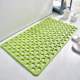 Bathroom Mat Anti-slip TPE Suction Grip Mat Non Slip Bathtub Strong Suction Anti-Mold Shower with Suction Cup Bathroom Product