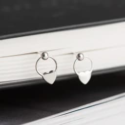 Silver Plated Creative Ear Hole Earrings for Women Prevent Korean Style Stud Earrings Allergy Earrings Fine Jewelry Accessories