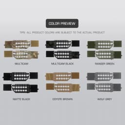 Tactical Plate Carrier Cummerbund MOLLE Belt Camo Style KZ Vest Girdle Adapter Airsoft Hunting Gear Sturdy No Deformation