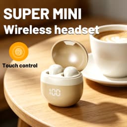 Small Wireless Bluetooth Headphones, Side Sleeping Not Pressing Ear And Sports Invisible In Ear Noise Cancelling Earphones, Low Latency, Long Battery Life HiFi Bass 6D Sound Effect Sleep Earbuds For Android IOS, Surprise Birthday Gift