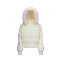 Semir Women Down Jacket Plush Collar Water Repellent Windproof 80 Percent Down Fill Streamlined Fit 2026 New Winter Daily Wear