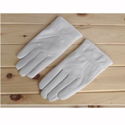 2025 Winter Genuine Leather White Gloves For Men Women Keep Warm Solid Wrist Lambskin Driving Glove