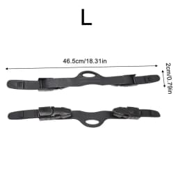Diving Fin Strap Quick Release Flipper Strap Adjustable Rubber Fin Belt With Quick Release Buckles For Swimming Snorkeling