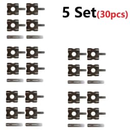 30pcs Spots Welding Nickel Plates 5Set Battery Plating Nickle Sheet For Makitas Nickel Plated Steel Strap Strip Sheets Battery
