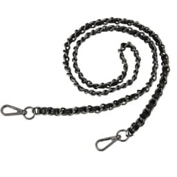 47in PU Leather Flat Chain Strap Handbag Chains Purse Straps Shoulder Cross Body Replacement Strap DIY Purse Making