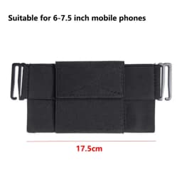 Outdoor Running Mini Invisible Waist Pack Fitted Stretch Pocket Invisible Belt For 5.5-7.5 inch Mobile Phone Organiser Camping
