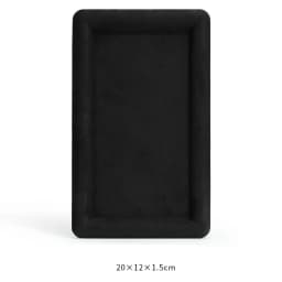 Diamond Velvet Jewelry Display Tray Ring Ear Studs Storage Tray Necklace Bracelet Pendant Storage Display Tray
