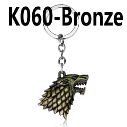 Dragon House Keychain Targaryen Dragon Shape Keyring for Fan Collection Accessories Friends Gift