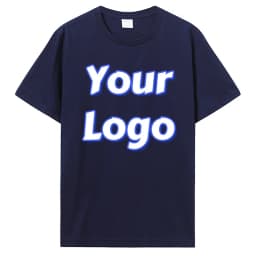 Customized Print T Shirt Men Women Custom Cotton Tops Tees DIY Your Like Photo Or Logo Cotton T-shirt Personalized Men Clothing