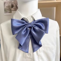 Preppy Chic Solid Color JK Uniform Bowties Women Red Butterfly Oversized Swallowtail Bowknot College Girls Collar Fashion Cravat