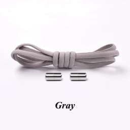 New 1Pair Elastic Locking Shoelaces Semicircle Shoelace Sneakers Shoe Laces Quick No Tie Shoelace Kids Adult Shoes Lace 21colors