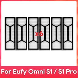 Fit For ( Eufy Omni S1 / S1 Pro / T2071 / T2080 ) Part Accessory Main Side Brush Mop Hepa Filter Dust Bag Replacement Kit