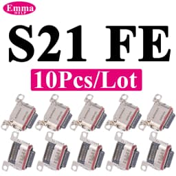 10Pcs Original Charging Port For Samsung S26 S25 S24 23 Ultra S22 S21 Plus S25 FE A34 A52 A53 A54 A56 Charger Connector Dock