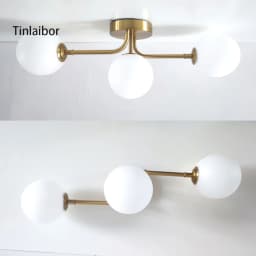 TINLAIBOR Simplicity Acrylic White Ball Ceiling Light G9 Bulbs Aisle Corridor Porch Bedroom Cloakroom Art Ceiling Lamp