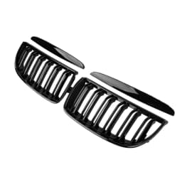 Front Bumper Kidney Grill Gloss Black Left&Right For 2005-2008 BMW 3 Series E90 320i 325i 325xi 330i 323i 328i 328xi 335i 335xi