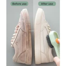Multifunction Cleaning Shoe Brush Soft Automatic Liquid Shoe Brush Long Handle Liquid Clothes Brush Household Cleaning Tools