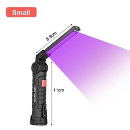 1Pack Portable UV Disinfection Lamp Uvc Led Strip Sterilizer UV Wand Sanitizer Disinfection Germicidal Stick For Cell Phone Kill