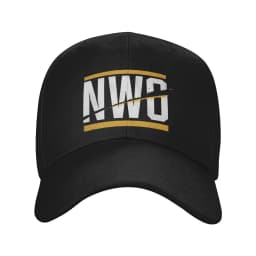 NWO Baseball Caps Men Women Fitted Sun Hat Hat Adjustable Polyester Sun Hats Summer Hats