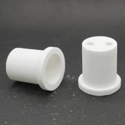 10PCS Ceramic Insulating Beads Ceramic Sleeve T-Casing Electric Heating Tube High Temperature Insulating Ceramic Plug