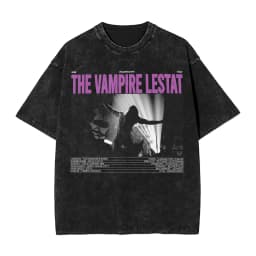 Men's The Vampire Lestat T-Shirts Top Tees Beach Y2K Casual Short-Sleeve T Shirt Crewneck Trending Casual Tee Shirt Cheap