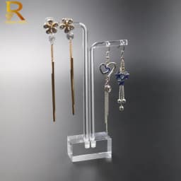 Clear Acrylic Hanging Earring Display Stand Jewelry Showing Case Earring Organizer Earring Holder Jewellery Stands
