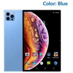 10.1 Inch IPS HD Display Android Tablet with Protective Case, 4GB RAM, 64GB ROM, 6000mAh, 3G Movable Tablets, Octa Core, Wi-Fi