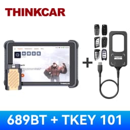 THINKCAR THINKSCAN 689BT Professional Key Programmer Automotive Diagnostic Tool Bidirectional Obd ECU Coding CANFD DOIP 34 Reset