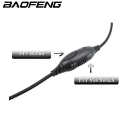 Walkie Talkie Headset Baofeng UV17 Pro Headphone K Type Quansheng UVK58 5RPlus M Type For Motorola GP88 GP68 Radios Accessories