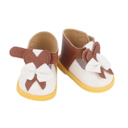 1/6 Cute 5.5cm PU Leather Bow Doll Shoes Boots For 14" American& EXO Doll Mini Shoes Accessories For 32-33 Russia DIY Doll TOY