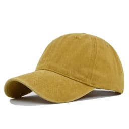 Solid color minimalist baseball cap, versatile for daily casual wear, men's and women's outdoor duckbill cap