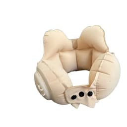 Hot Sale Portable Crown Inflatable U Neck Pillow Anti Tilt Headrest Soft Travel Sleeping Cushion For Driving Business Trip